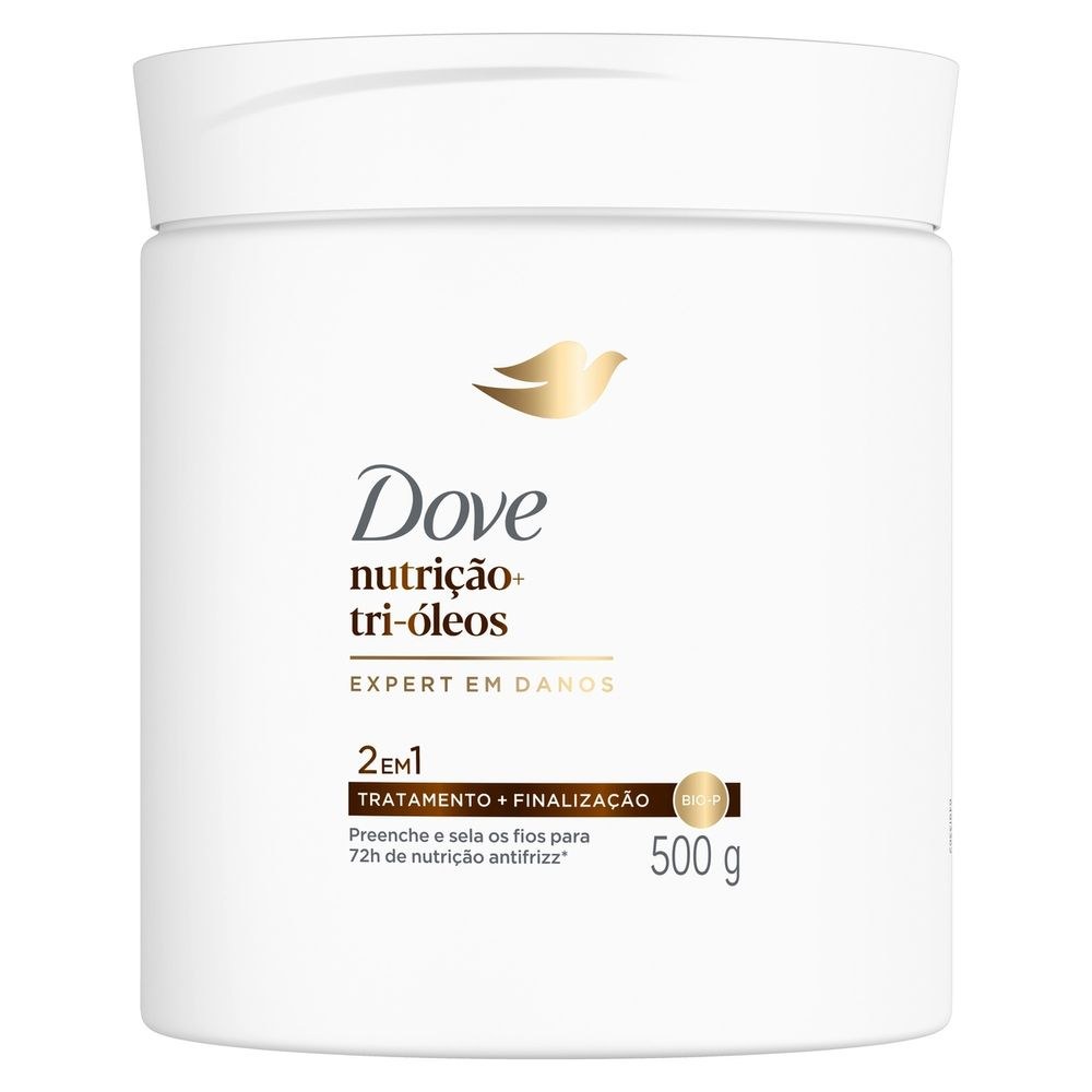 Máscara Dove 2 Em 1 Nutrição + Tri-Óleos 500g — imagem 2 | Farmácia Resyla