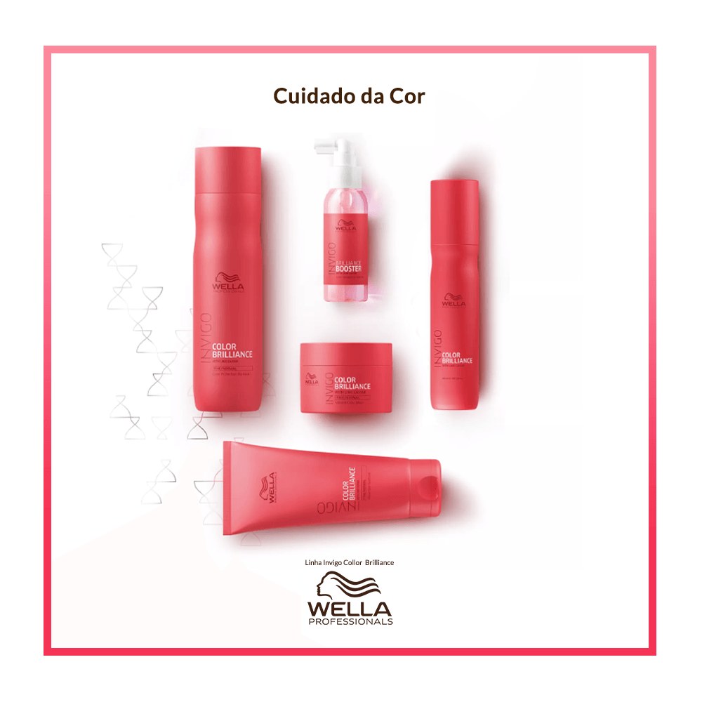 Máscara para Cuidado da Cor Wella Professionals Invigo Color Brilliance 150 ml — imagem 4 | Farmácia Resyla