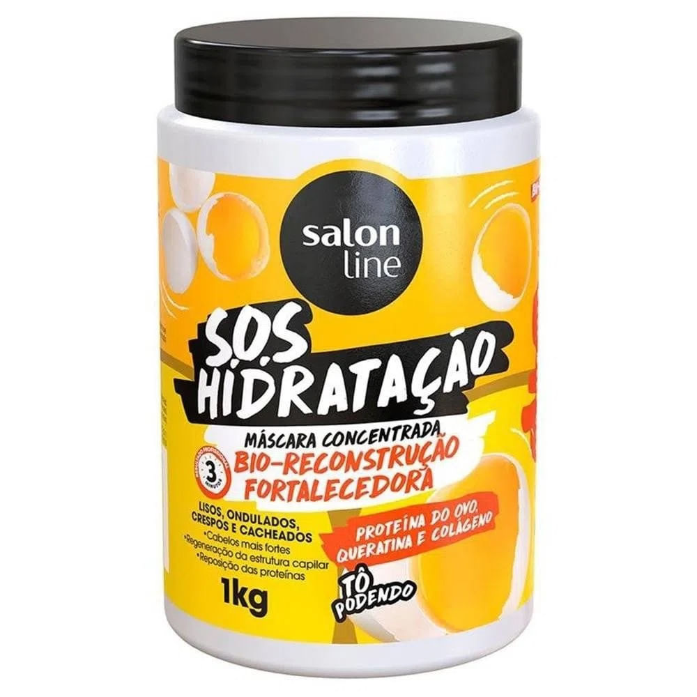 Máscara Salon Line Bio-Reconstrução Fortalecedora 1kg — Salon Line | Farmácia Resyla