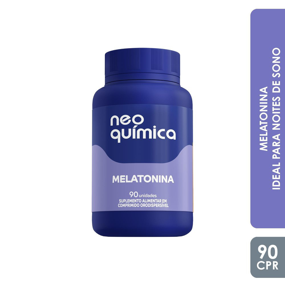 Melatonina 0,21mg Sabor Maracujá 90 Comprimidos Orodispersíveis Neo Química — imagem 2 | Farmácia Resyla