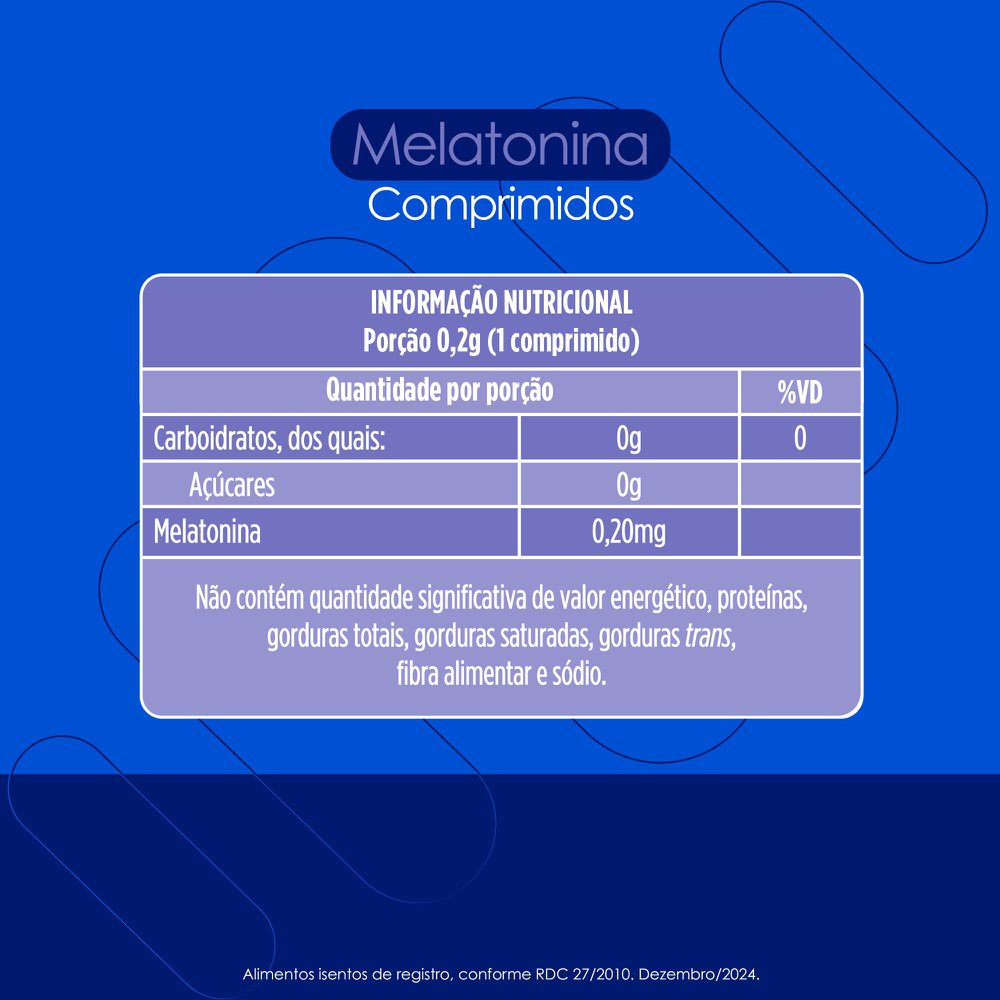 Melatonina 0,21mg Sabor Maracujá 90 Comprimidos Orodispersíveis Neo Química — imagem 4 | Farmácia Resyla