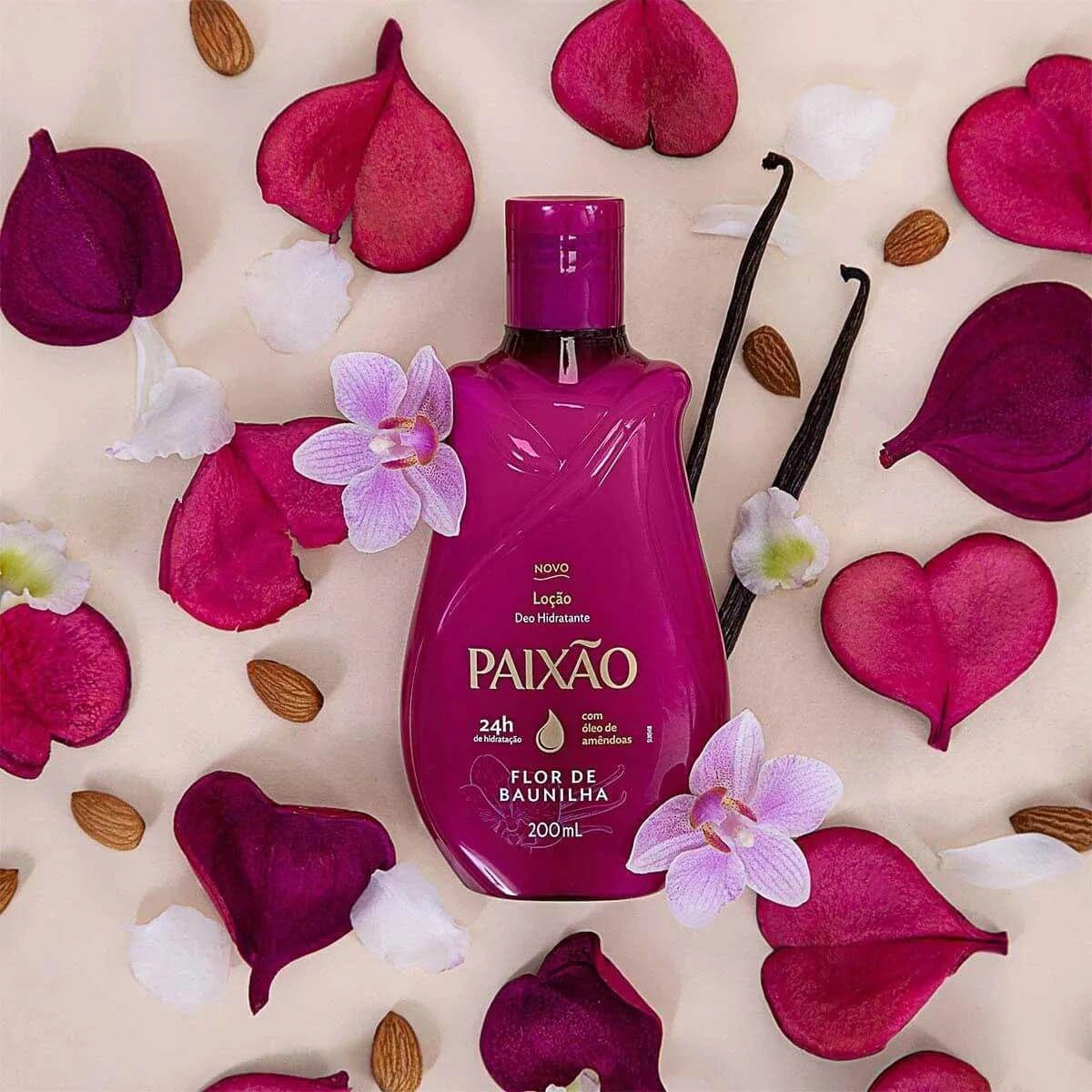LOÇÃO HIDRATANTE PAIXÃO FLOR BAUNILHA 200ML — imagem 2 | Farmácia Resyla