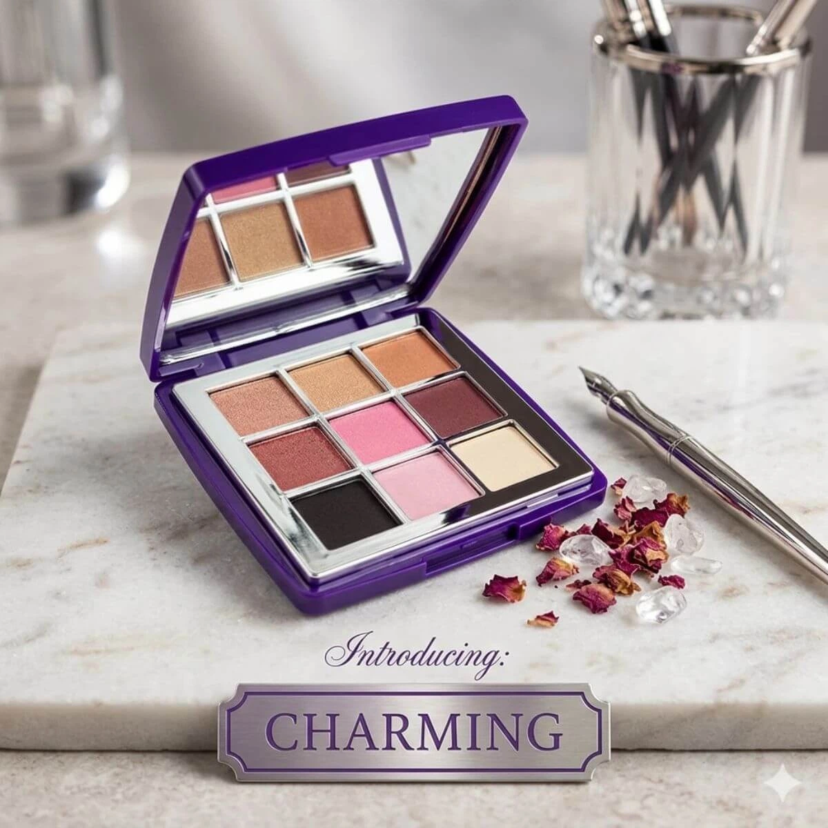 PALETA DE SOMBRAS KV MAKEUP CHARMING 9,5G — imagem 2 | Farmácia Resyla