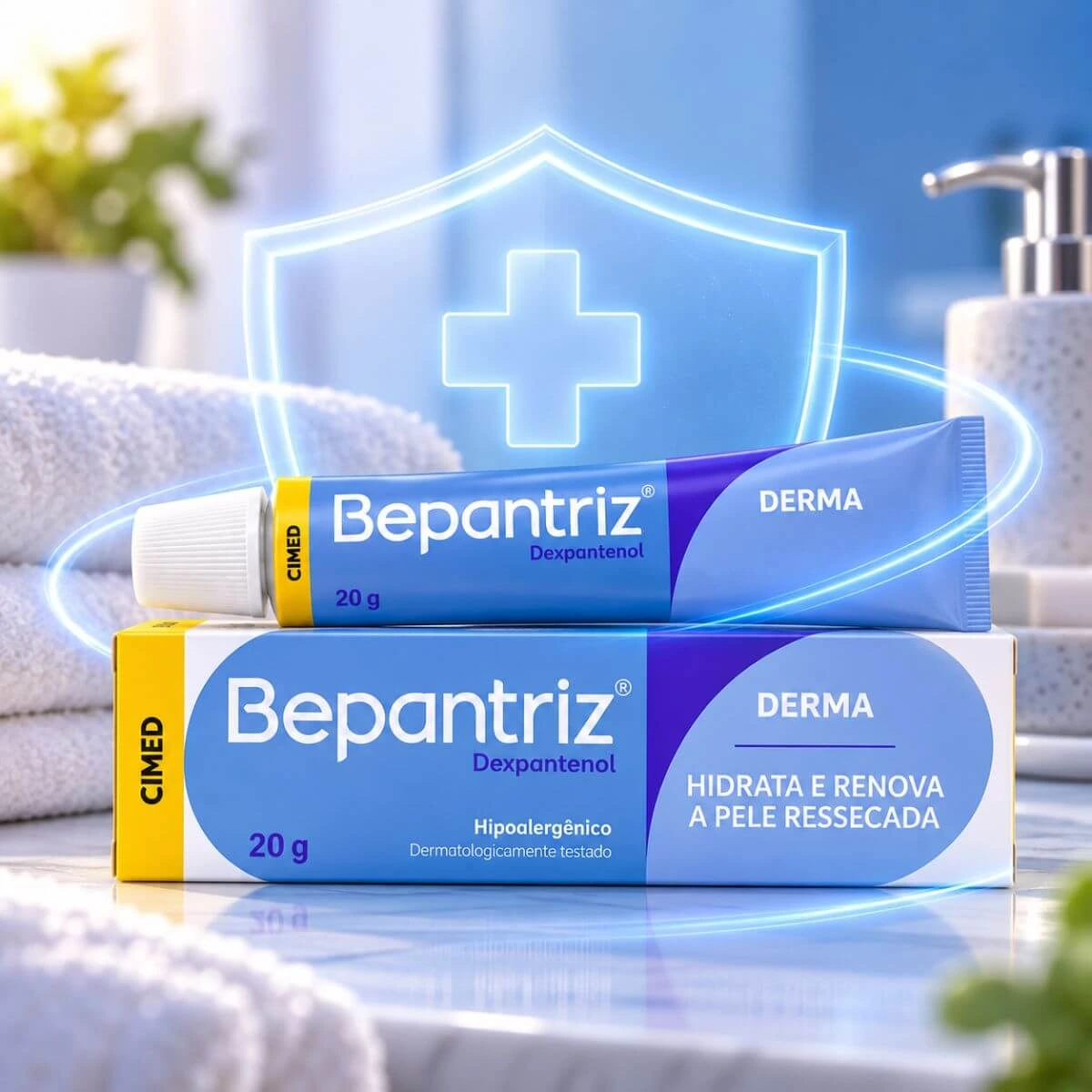 BEPANTRIZ DERMA CREME BG 20G - CIMED — imagem 3 | Farmácia Resyla