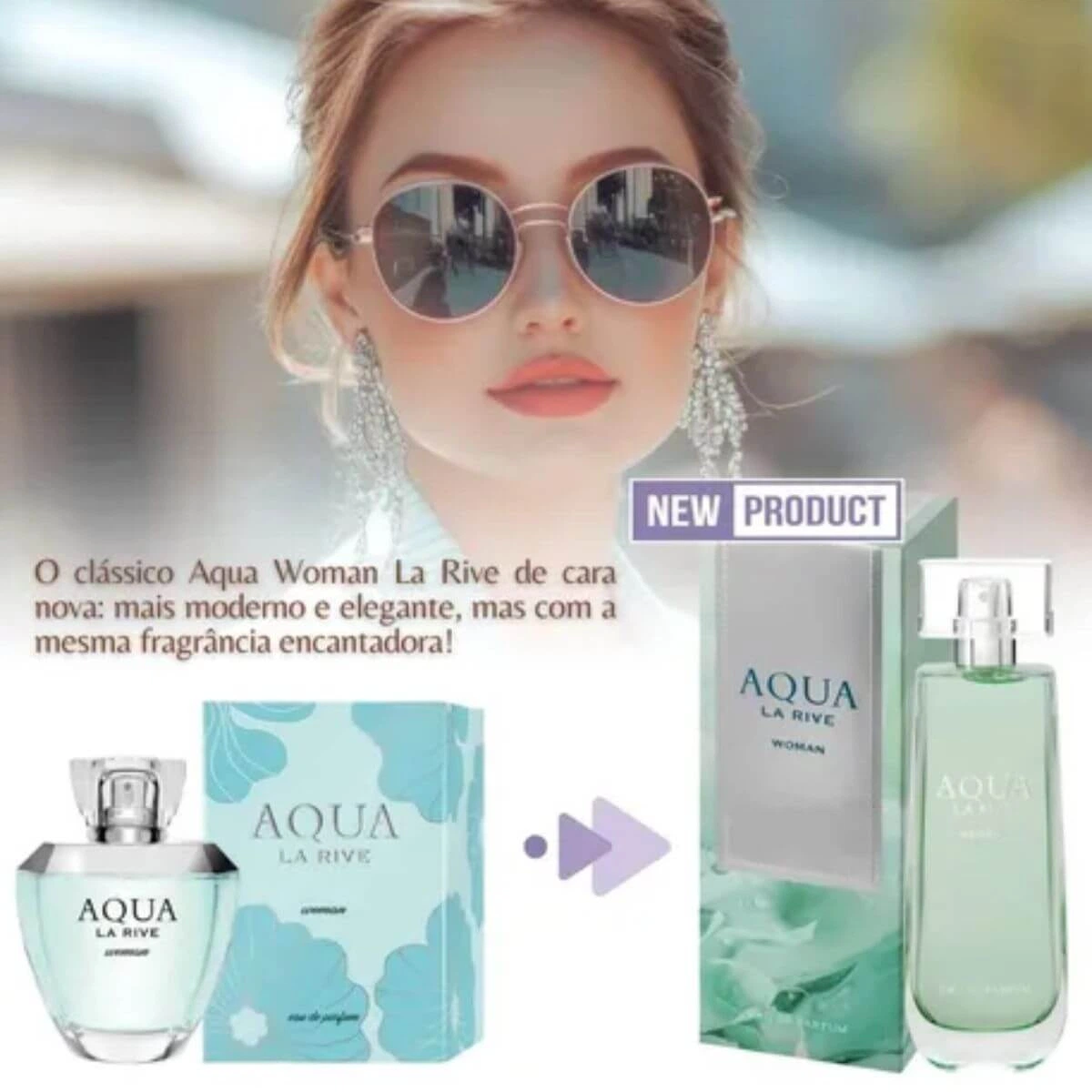 PERFUME LA RIVE AQUA BELLA FEMININO 100ML — imagem 2 | Farmácia Resyla