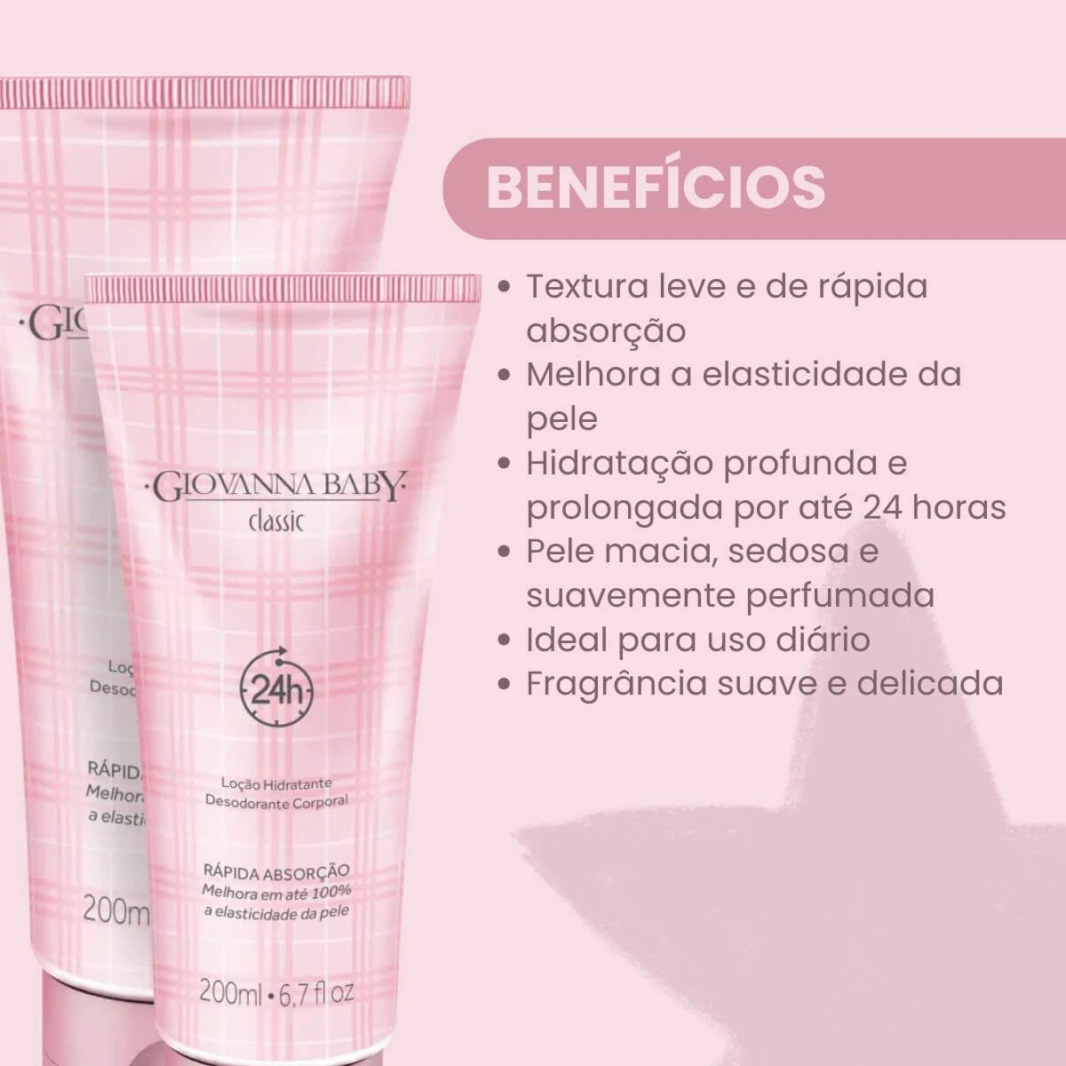 HIDRATANTE CORPROAL GIOVANNA BABY CLASSIC 200ML — imagem 2 | Farmácia Resyla