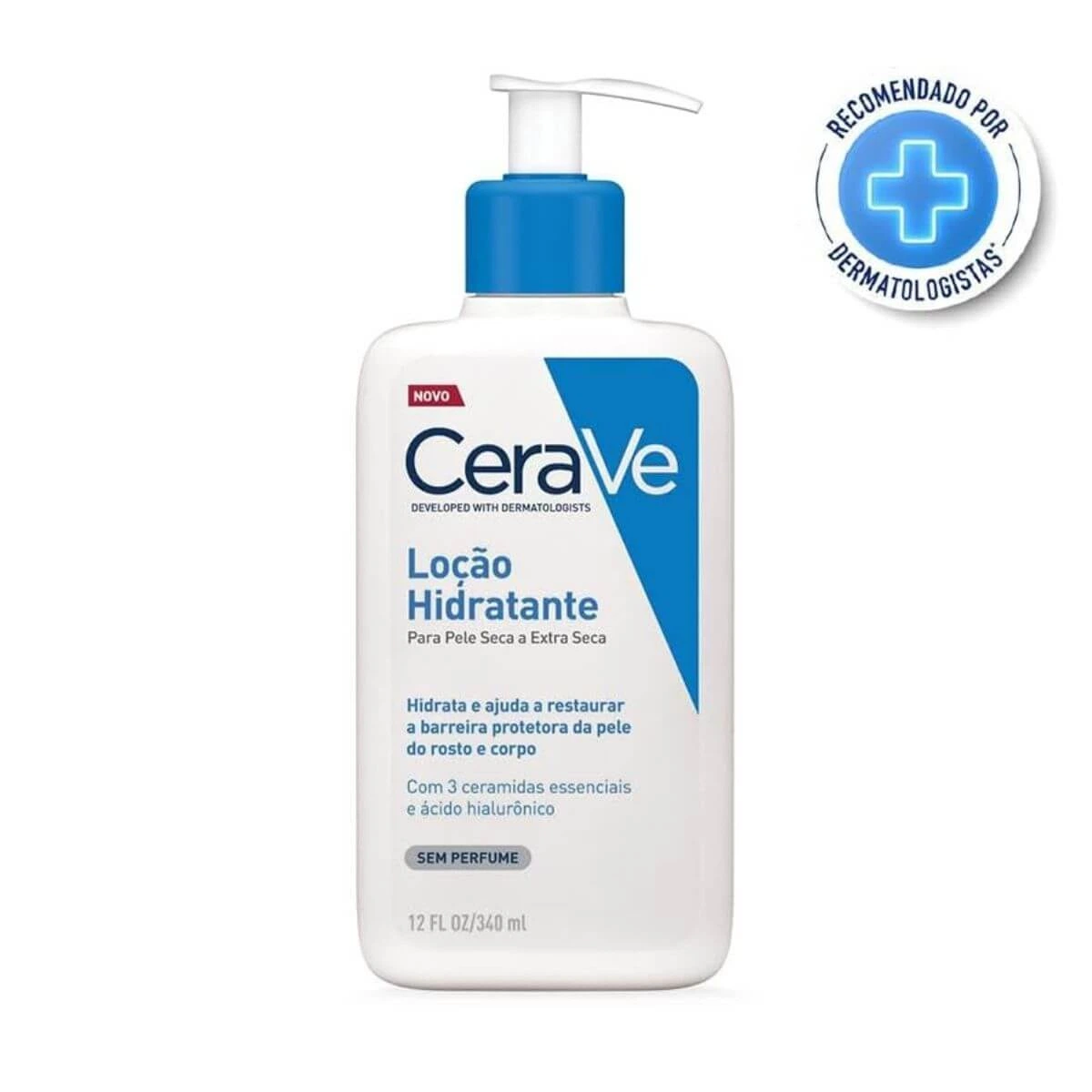 LOÇÃO HIDRATANTE CERAVE SEM PERFUME 340ML — imagem 2 | Farmácia Resyla