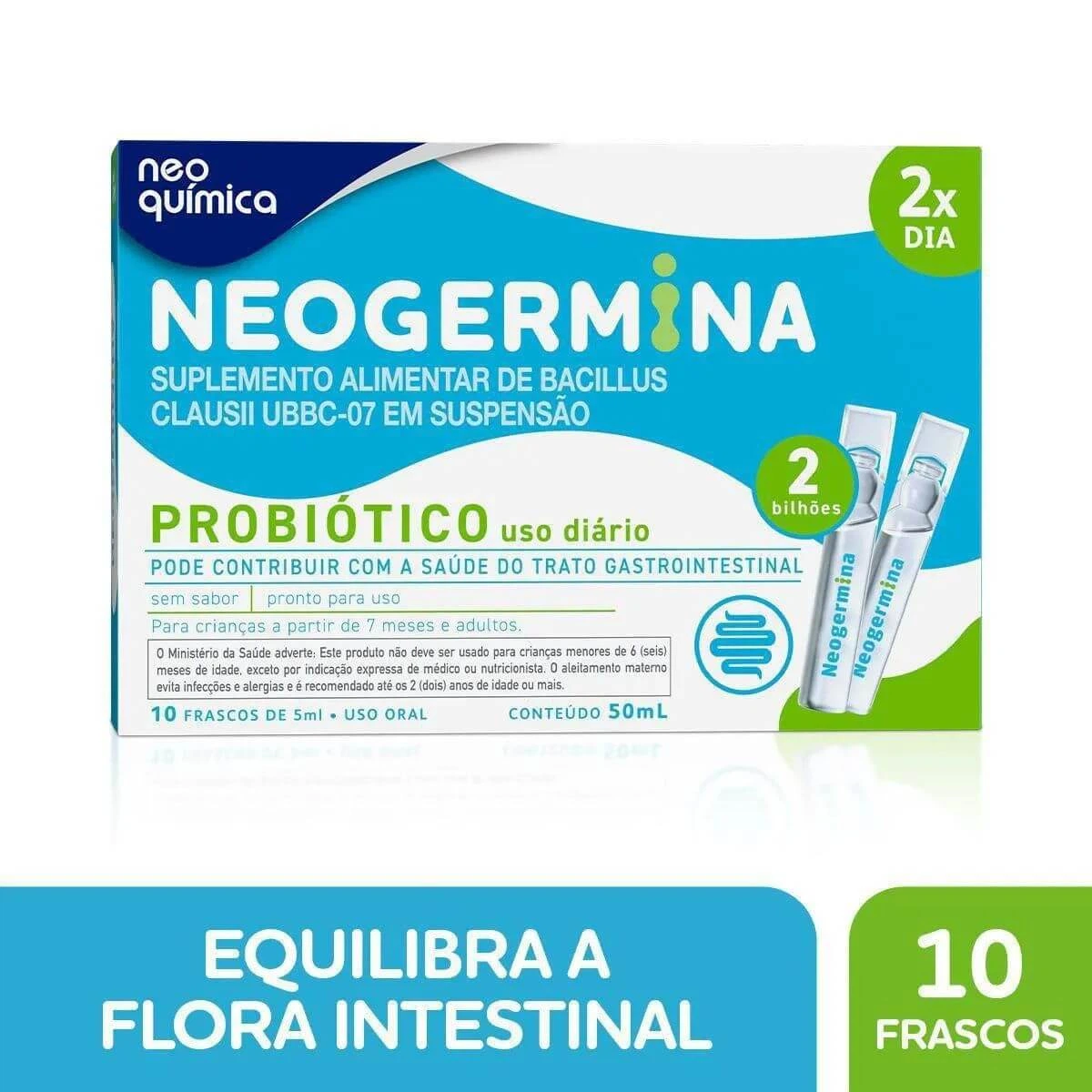 NEOGERMINA 10FLAC 5ML -  NEO QUIMICA — imagem 2 | Farmácia Resyla