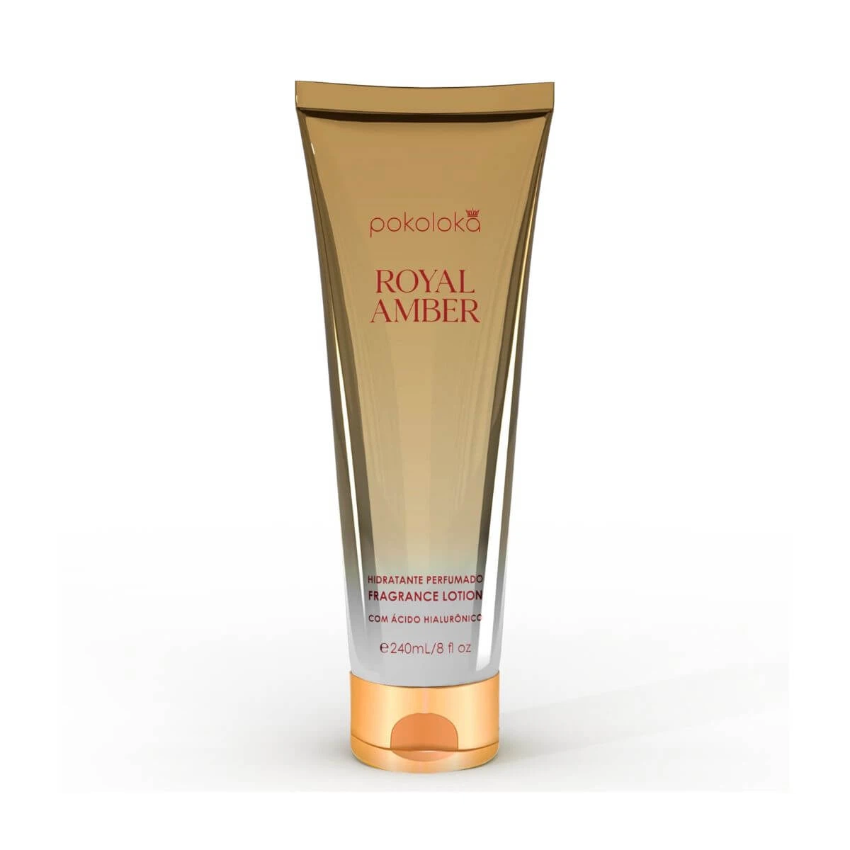 HIDRATANTE LUXURY ROYAL AMBER POKOLOKA 240ML — Pokoloka | Farmácia Resyla