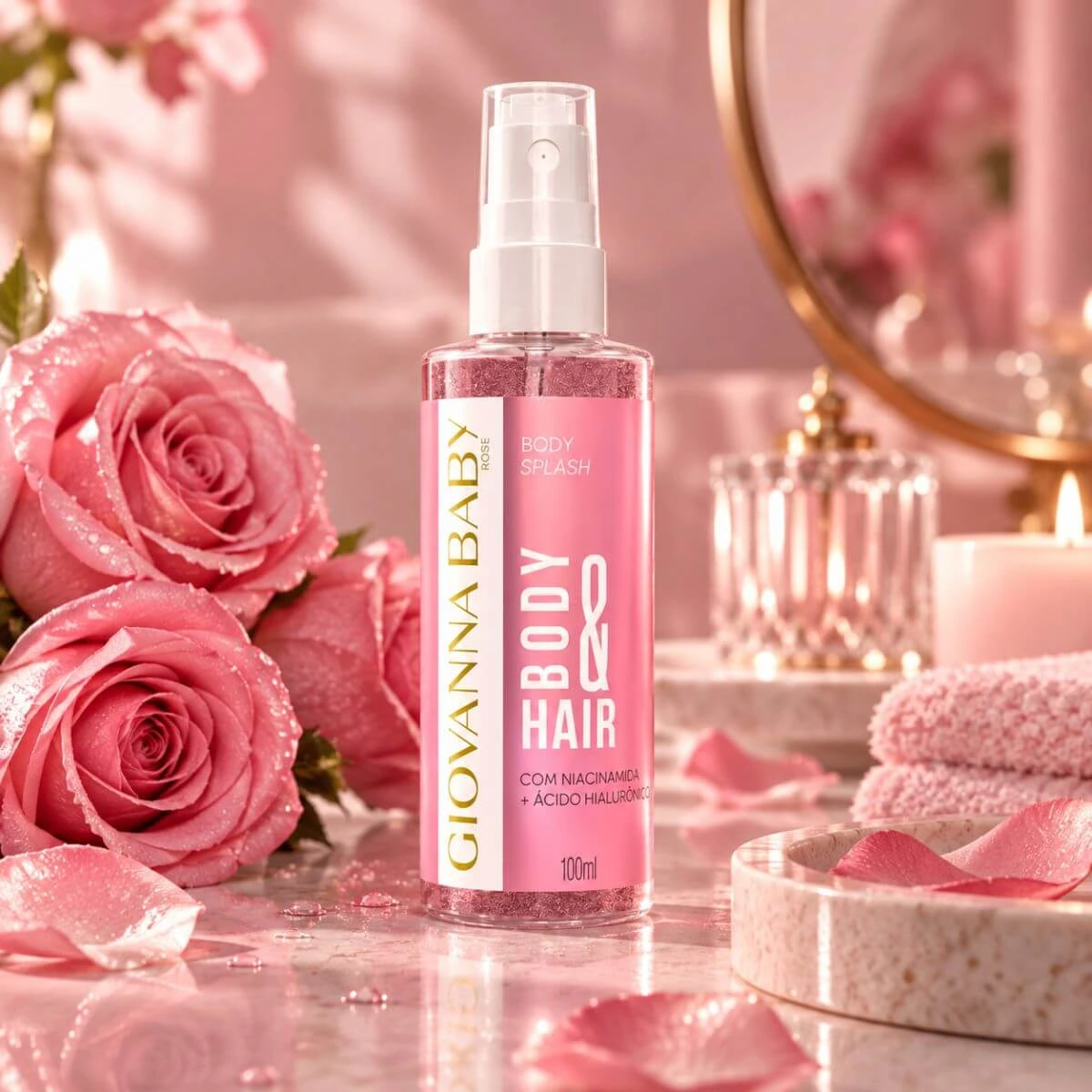BODY E HAIR GIOVANNA BABY MINI ROSE 100ML — imagem 2 | Farmácia Resyla