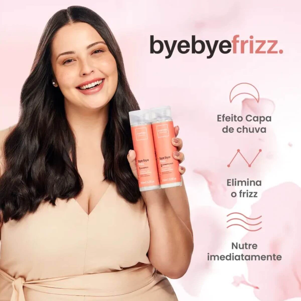 SHAMPOO CADIVEU BYE BYE FRIZZ 250ML — imagem 3 | Farmácia Resyla
