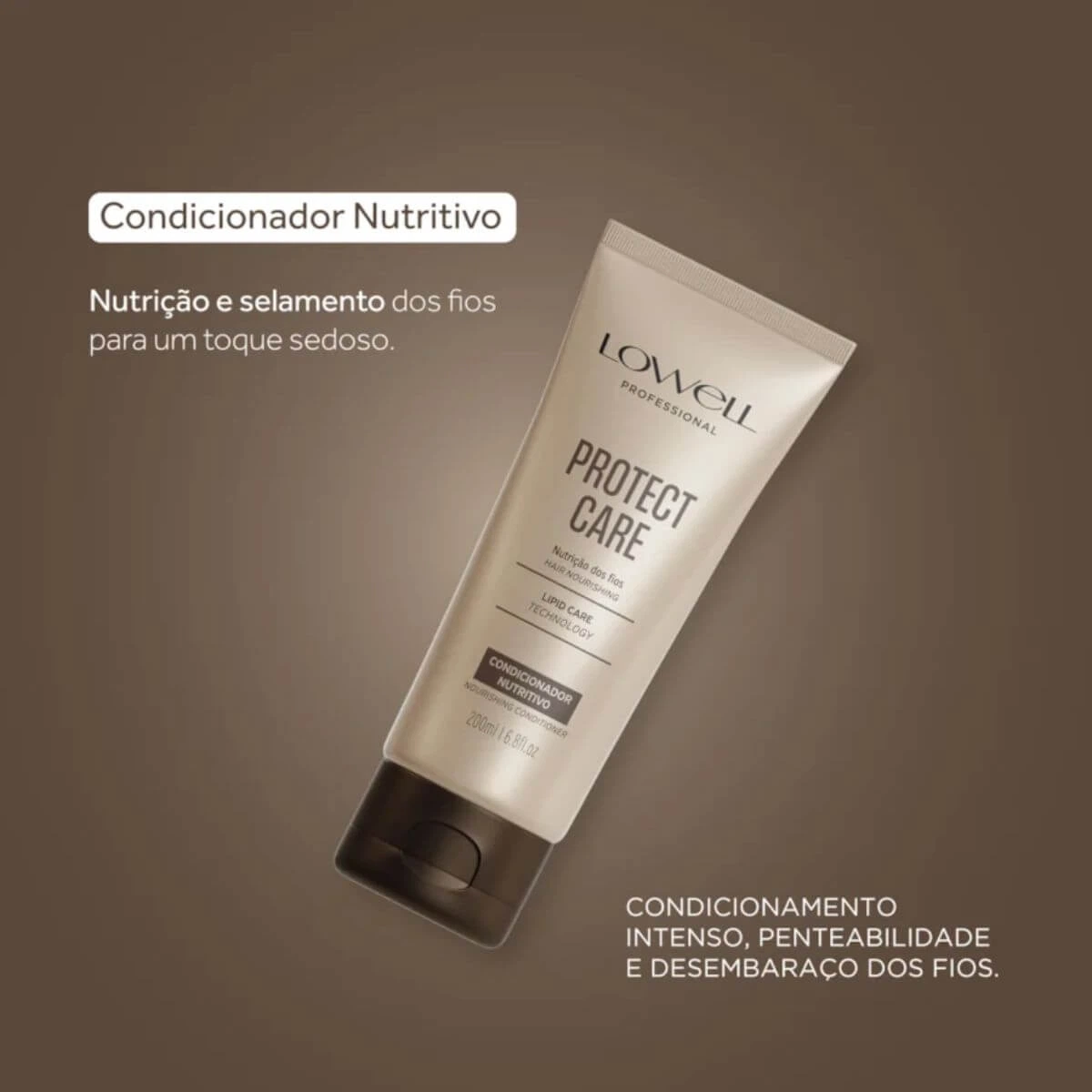 CONDICIONADOR LOWELL NUTRITIVO PROTECT CARE 200ML — imagem 2 | Farmácia Resyla