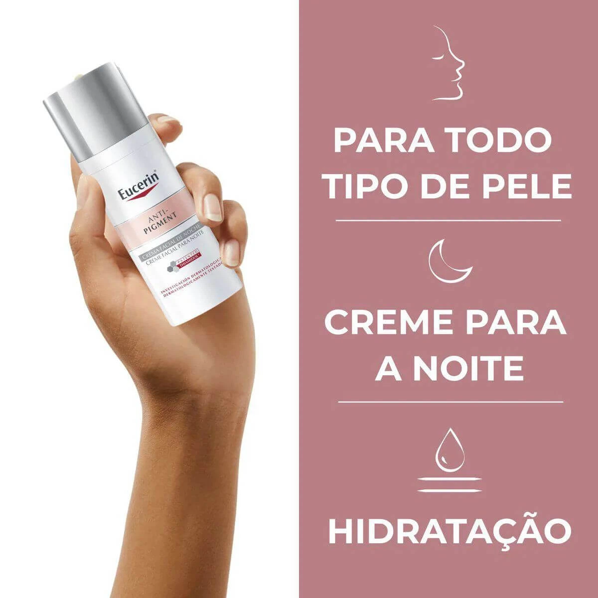CREME FACIAL EUCERIN ANTI-PIGMENT NOITE 50ML — imagem 2 | Farmácia Resyla