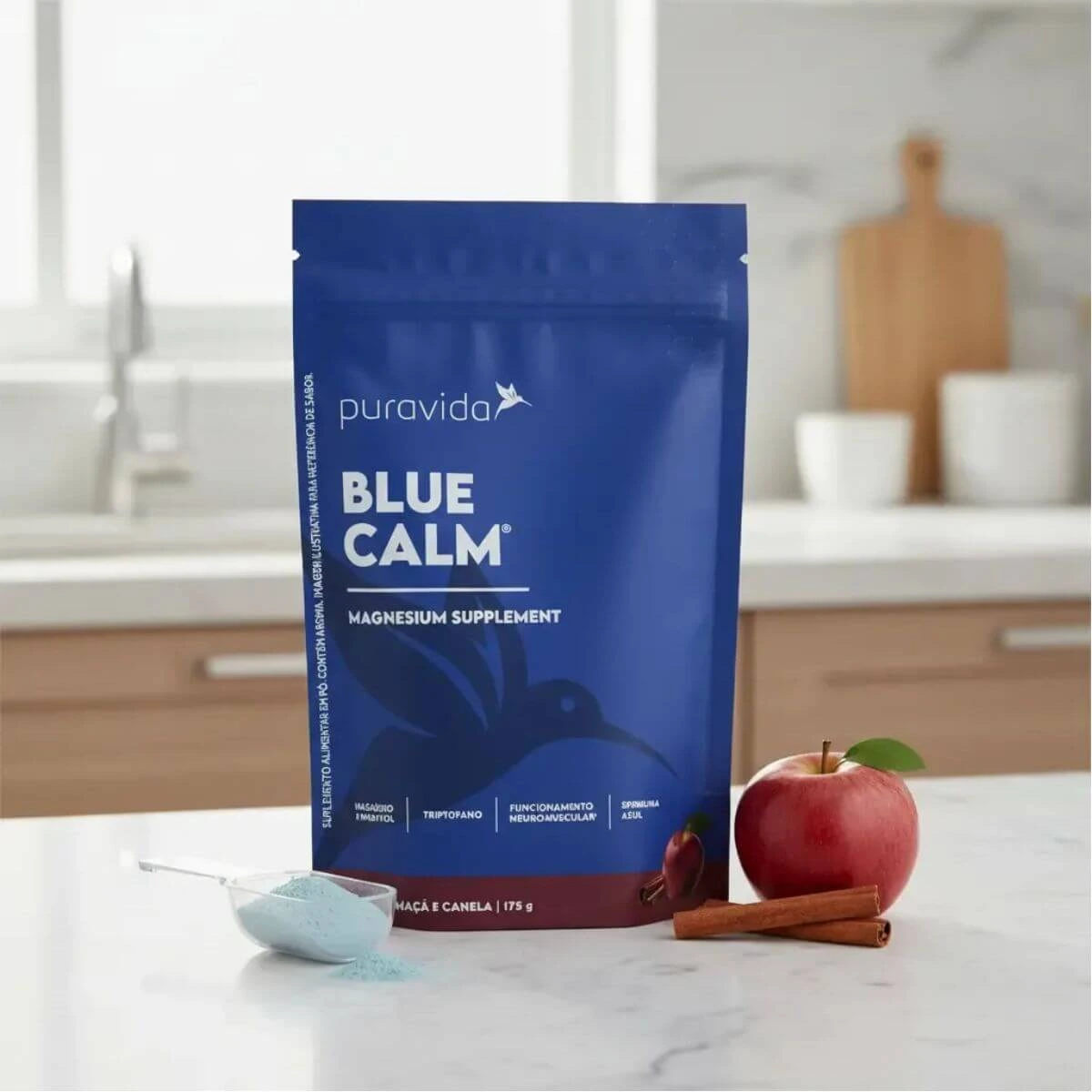 BLUE CALM PURAVIDA MAÇÃ E CANELA 175G — imagem 4 | Farmácia Resyla