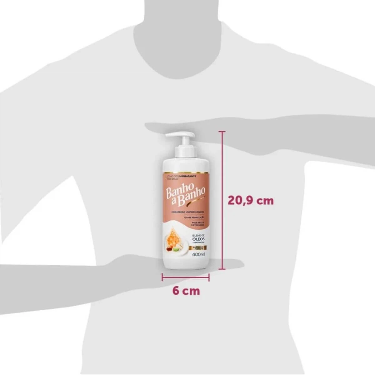 LOÇÃO HIDRATANTE BANHO A BANHO AMÊNDOAS E PISTACHE 400ML — imagem 4 | Farmácia Resyla