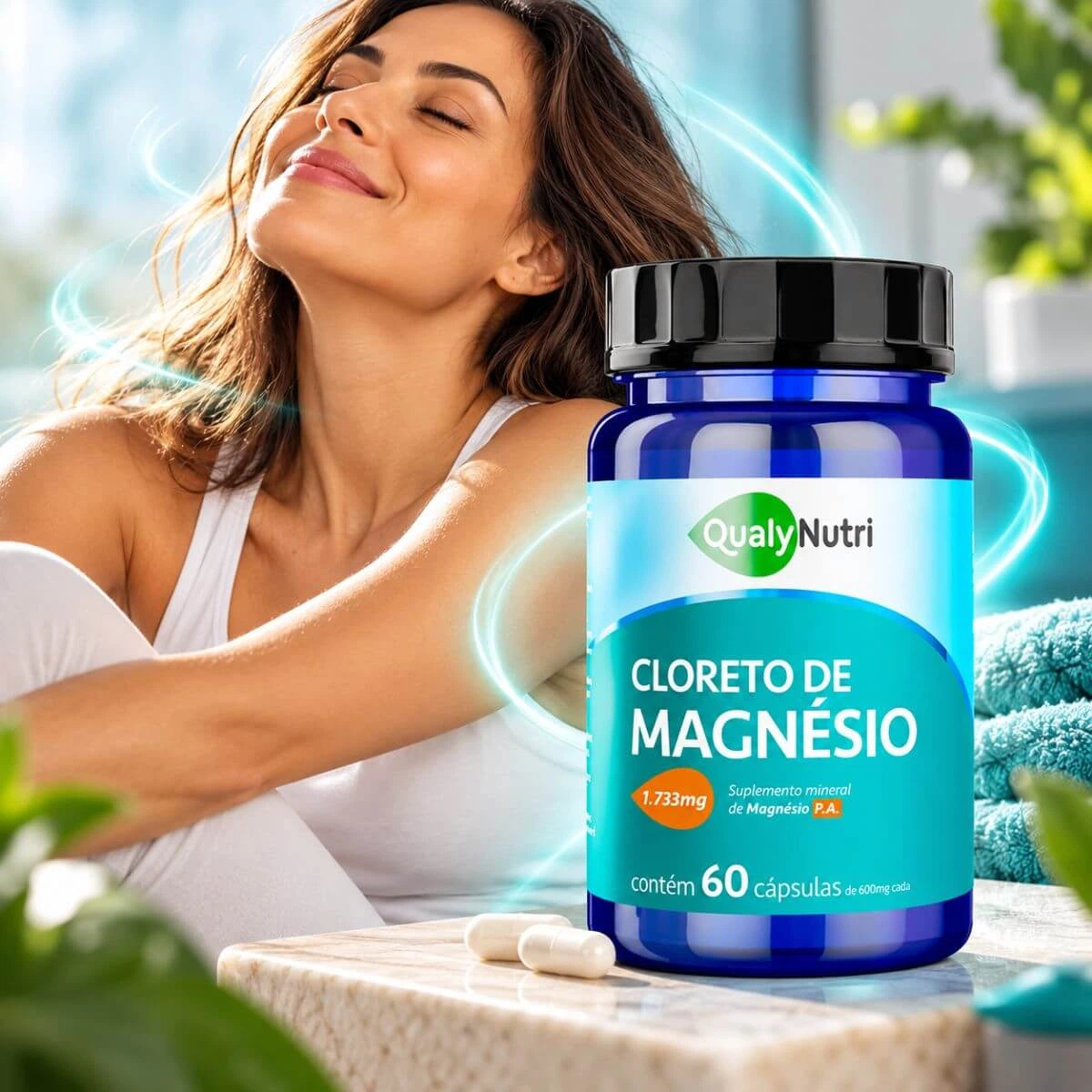 CLORETO DE MAGNÉSIO P.A. 1.733MG 60CP - QUALY NUTRI — imagem 2 | Farmácia Resyla
