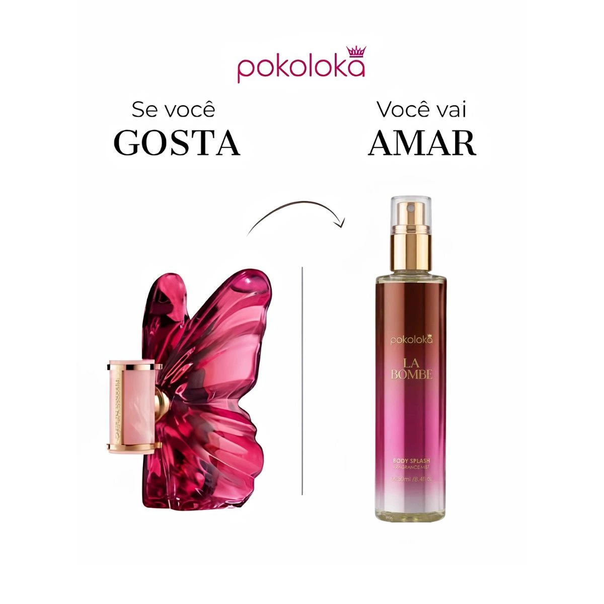 BODY SPLASH POKOLOKA LA BOMBE 250ML — imagem 2 | Farmácia Resyla