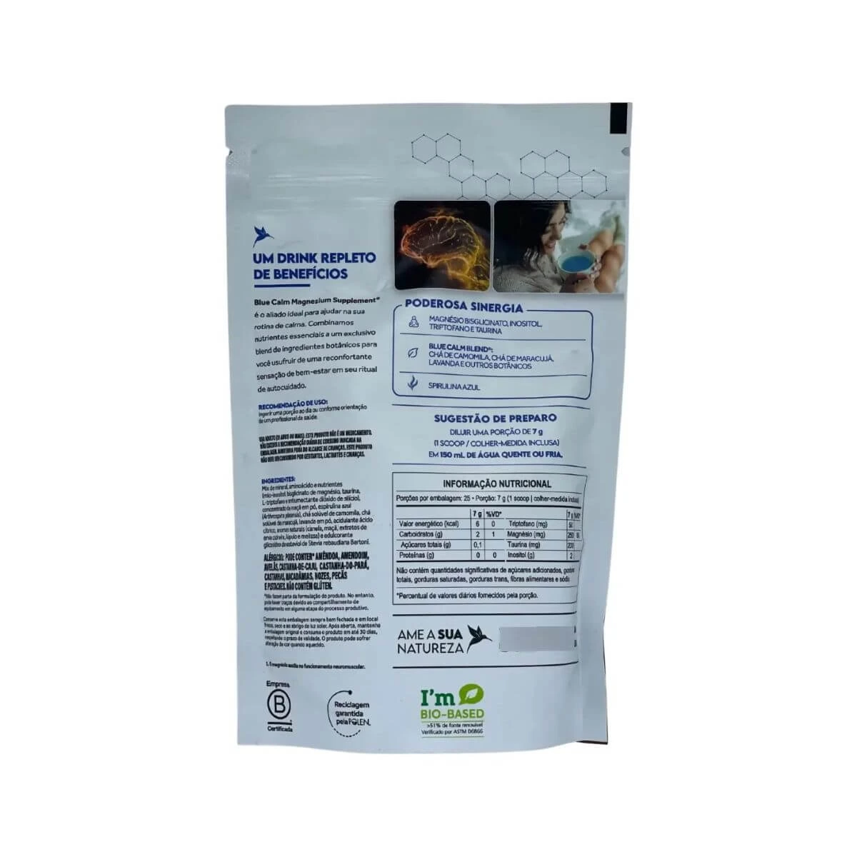 BLUE CALM PURAVIDA MAÇÃ E CANELA 175G — imagem 2 | Farmácia Resyla