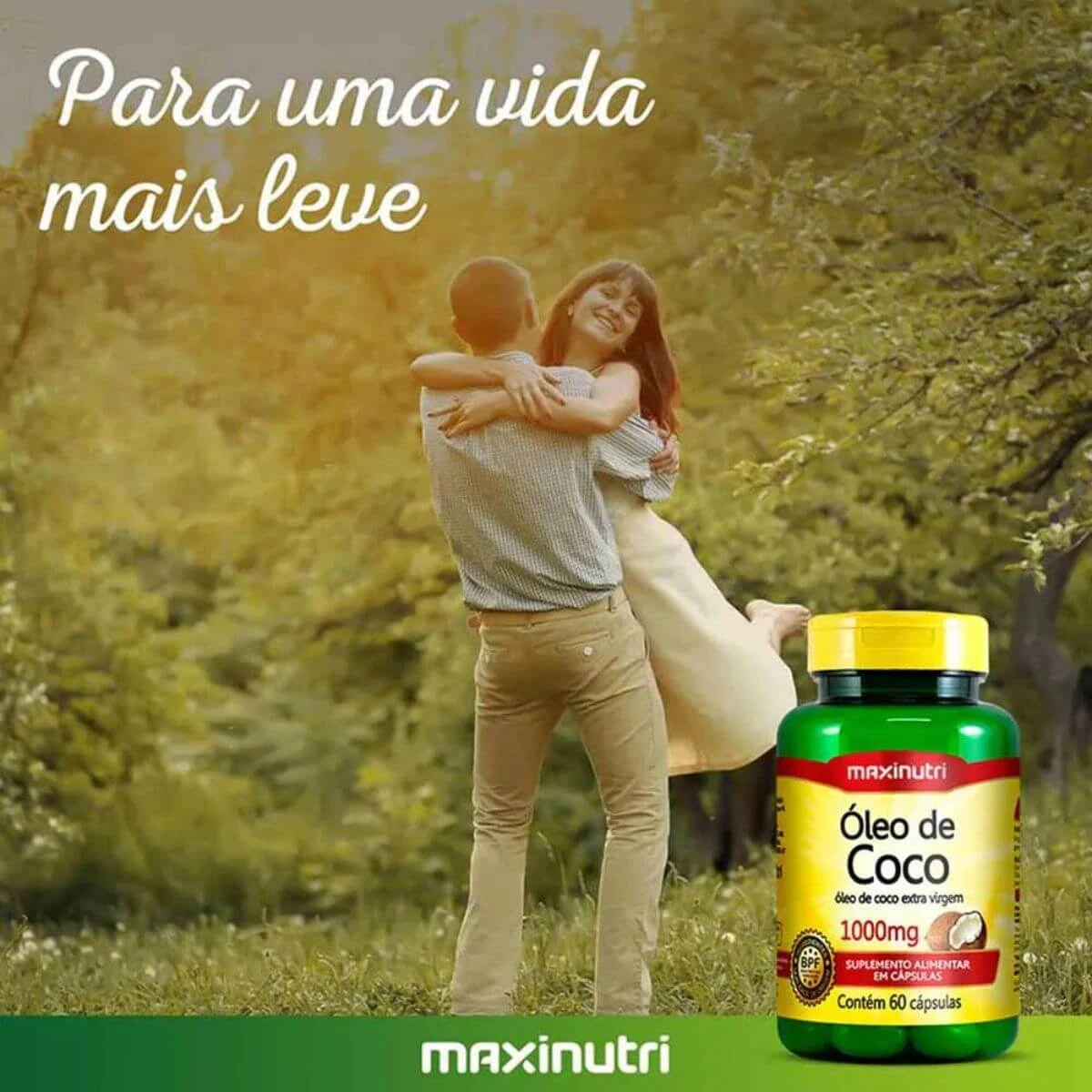 OLEO DE COCO EXTRA VIRGEM 1000MG 60CAPS - MAXINUTRI — imagem 3 | Farmácia Resyla