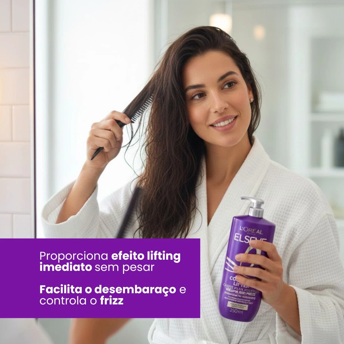 CREME DE PENTEAR ELSEVE COLLAGEN LIFTER 250ML — imagem 2 | Farmácia Resyla