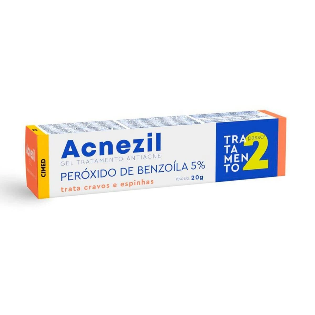 ACNEZIL 5% GEL ANTIACNE 20G - CIMED — Cimed | Farmácia Resyla