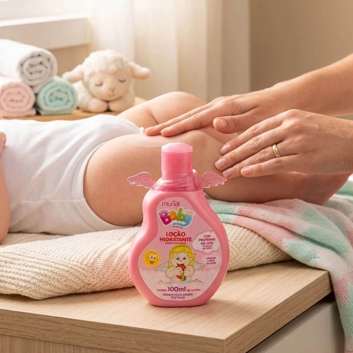 LOCAO HIDRATANTE MURIEL BABY MENINA 100ML — imagem 4 | Farmácia Resyla
