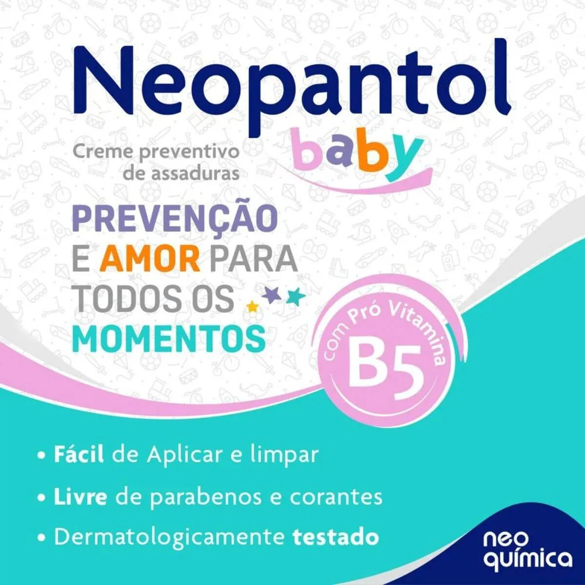 NEOPANTOL BABY CREME PREVENTIVO DE ASSADURAS 30G - NEO QUIMICA — imagem 2 | Farmácia Resyla