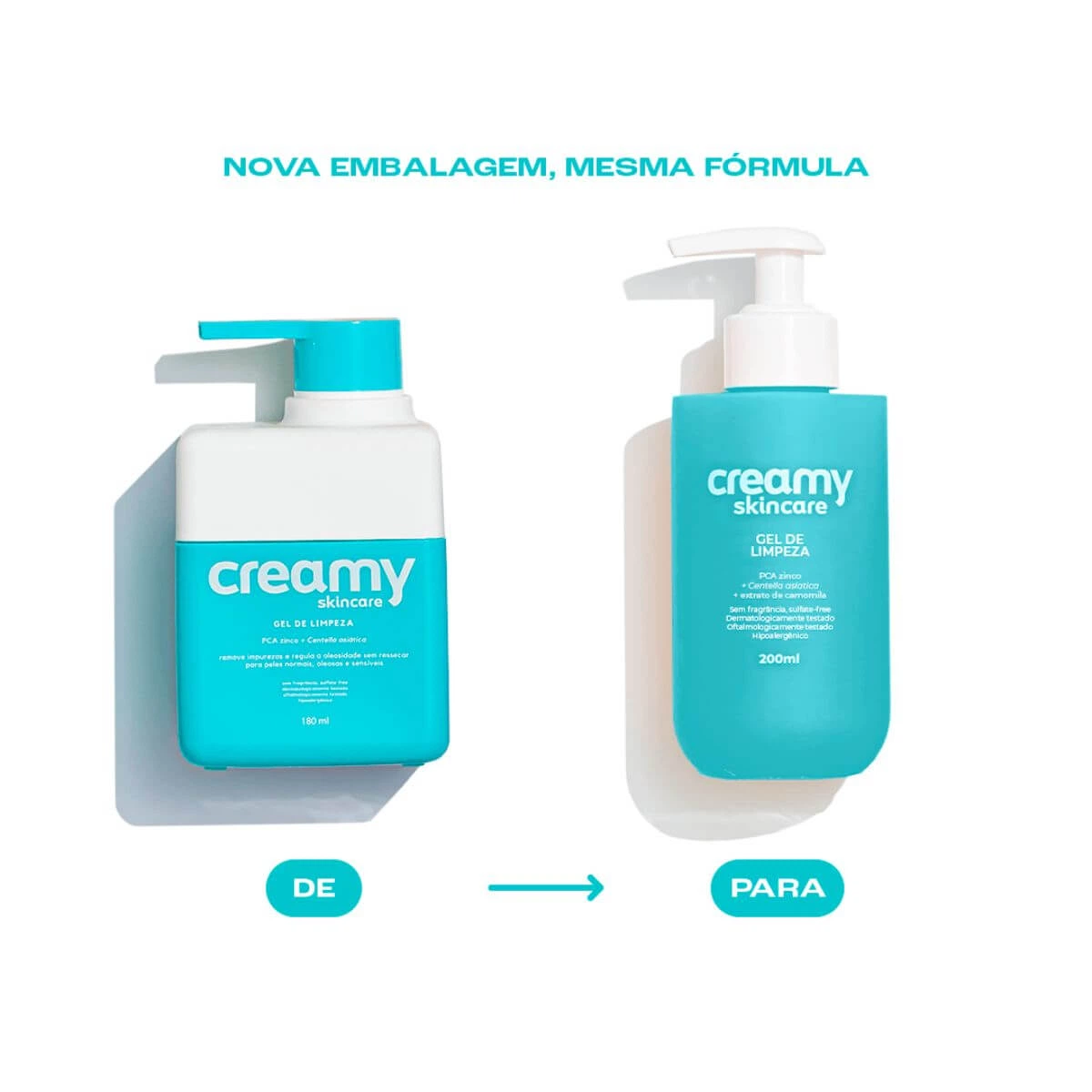 GEL DE LIMPEZA FACIAL CREAMY 200ML — imagem 4 | Farmácia Resyla