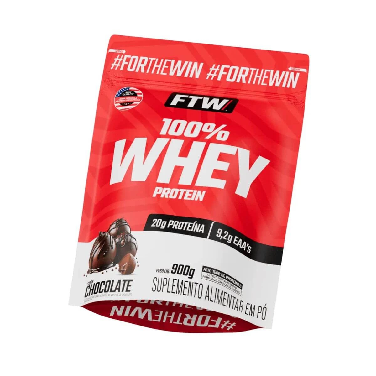 WHEY FTW 100% CHOCOLATE REFIL 900G — FTW | Farmácia Resyla