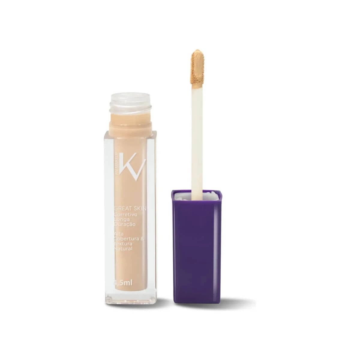 CORRETIVO LIQUIDO KV MAKEUP GREAT SKIN 01 4,5ML — KV | Farmácia Resyla