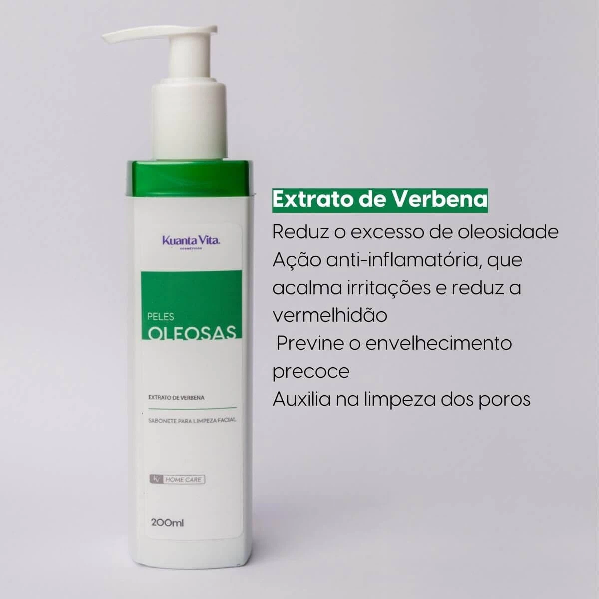 SABONETE LIMPEZA FACIAL KV PELES OLEOSAS 200ML — imagem 3 | Farmácia Resyla