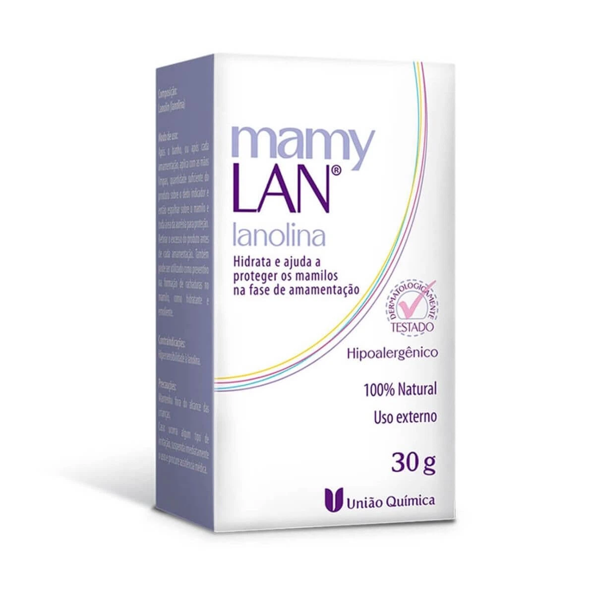 MAMYLAN LANOLINA 30G - UNIÃO QUÍMICA — União Química | Farmácia Resyla