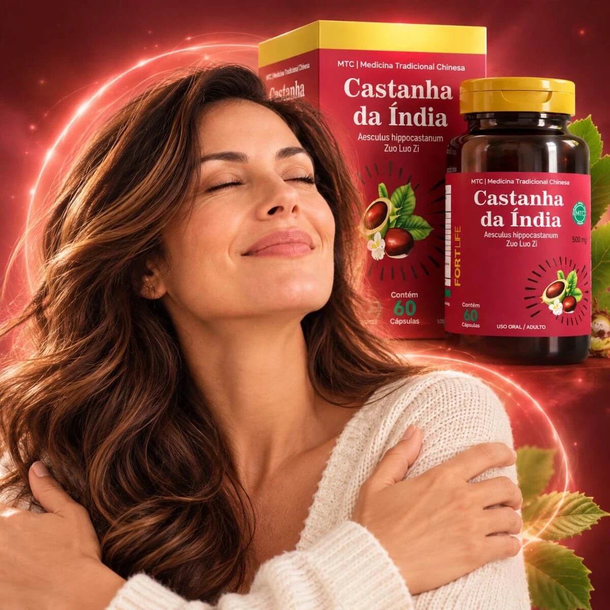 CASTANHA DA ÍNDIA 500MG 60 CÁPSULAS - FORTLIFE — imagem 2 | Farmácia Resyla