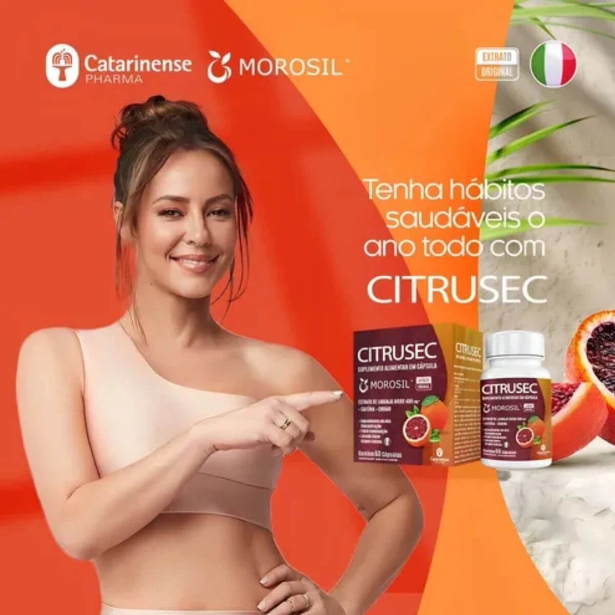 CITRUSEC MOROSIL 60 CÁPSULAS - CATARINENSE — imagem 2 | Farmácia Resyla