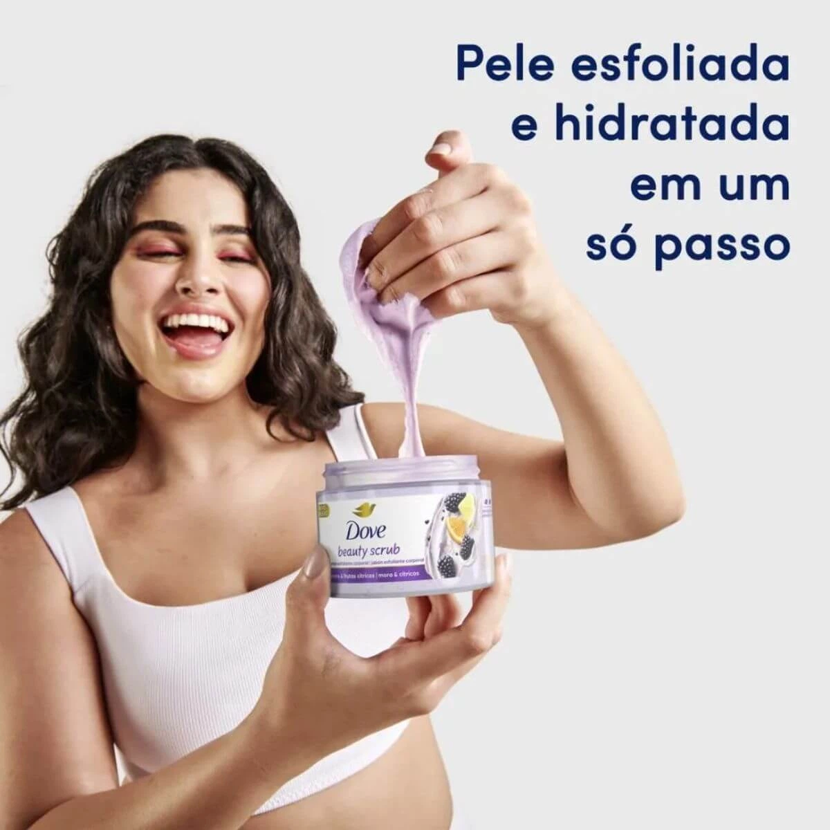 SABONETE ESFOLIANTE DOVE BEAUTY SCRUB AMORA 280G — imagem 3 | Farmácia Resyla