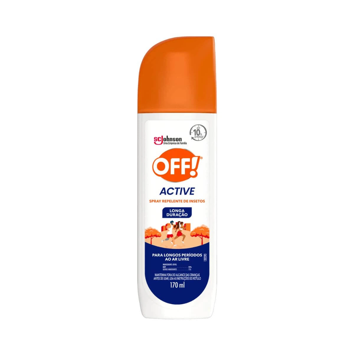 REPELENTE OFF ACTIVE SPRAY 170ML — OFF! | Farmácia Resyla