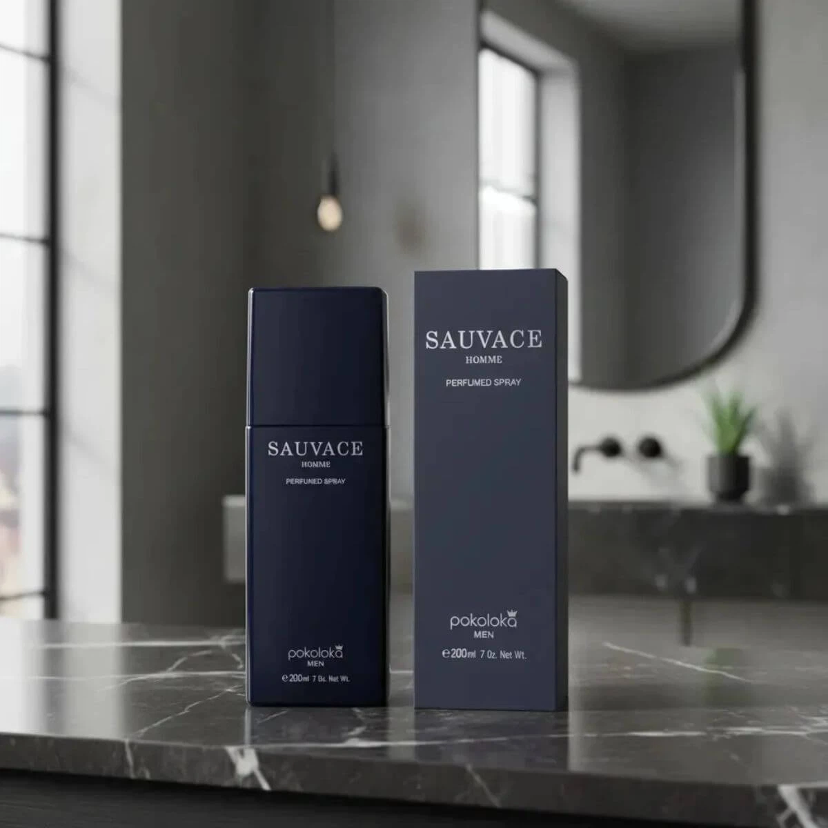 PERFUME SPRAY POKOLOKA SAUVACE HOMME 200ML — imagem 3 | Farmácia Resyla