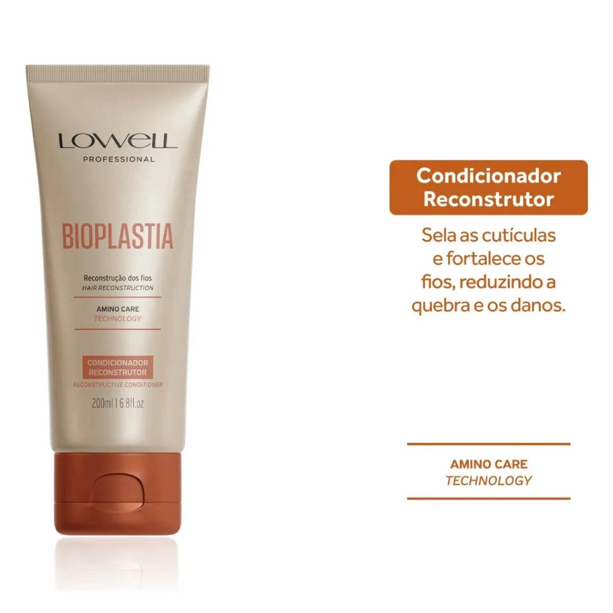 CONDICIONADOR LOWELL RECONSTRUTOR BIOPLASTIA 200ML — imagem 2 | Farmácia Resyla