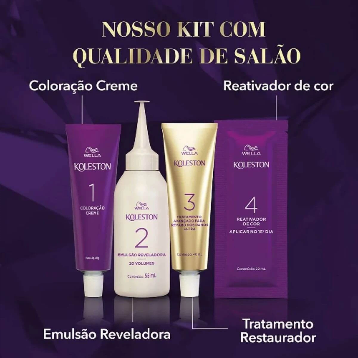 TINTA KOLESTON 1.0 PRETO INFINITO — imagem 2 | Farmácia Resyla