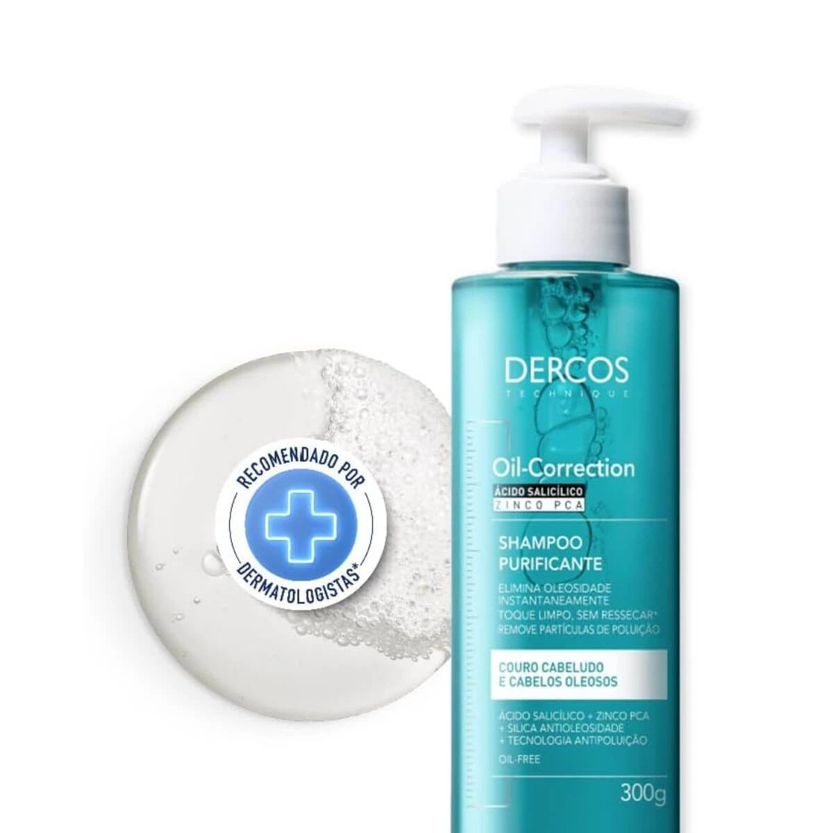SHAMPOO VICHY DERCOS OIL-CORRECTION 300G — imagem 2 | Farmácia Resyla