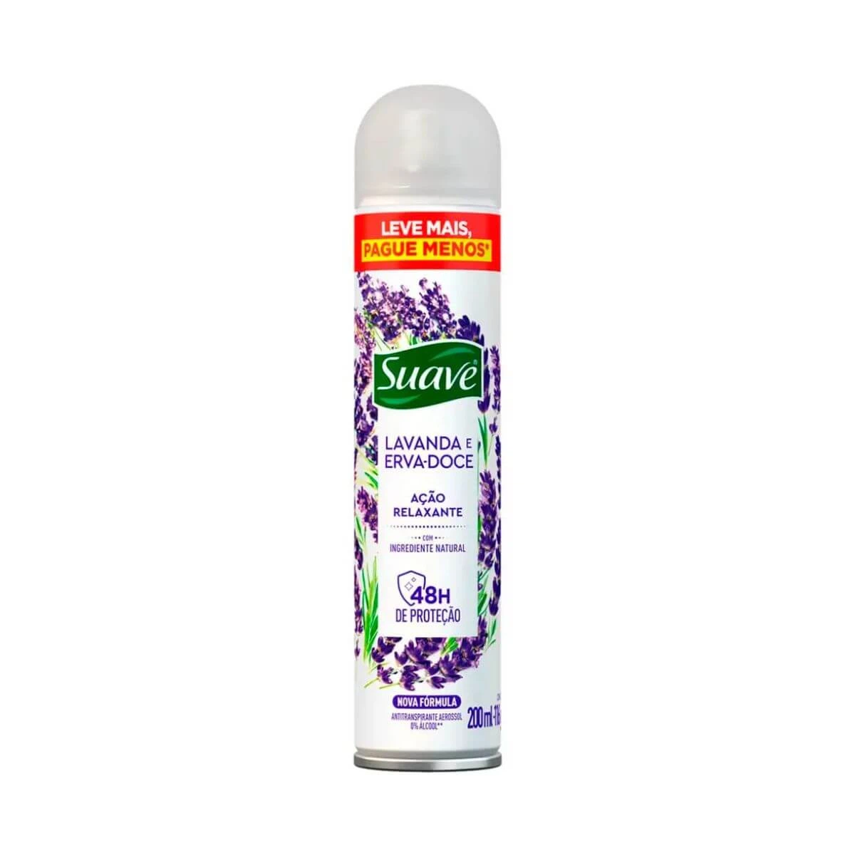 DESODORANTE SUAVE AERO LAVANDA E ERVA DOCE 200ML — Suave | Farmácia Resyla
