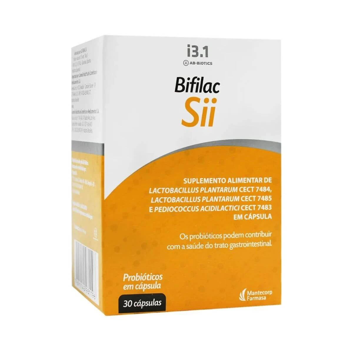 BIFILAC SII 30 CÁPSULAS - MANTECORP — MANTECORP | Farmácia Resyla