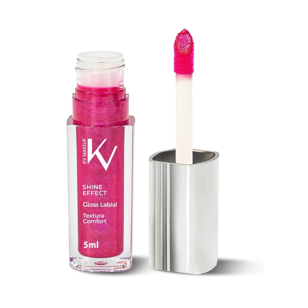 GLOSS LABIAL KV MAKEUP SHINE EFFECT PINK VELVET 5ML — KV | Farmácia Resyla