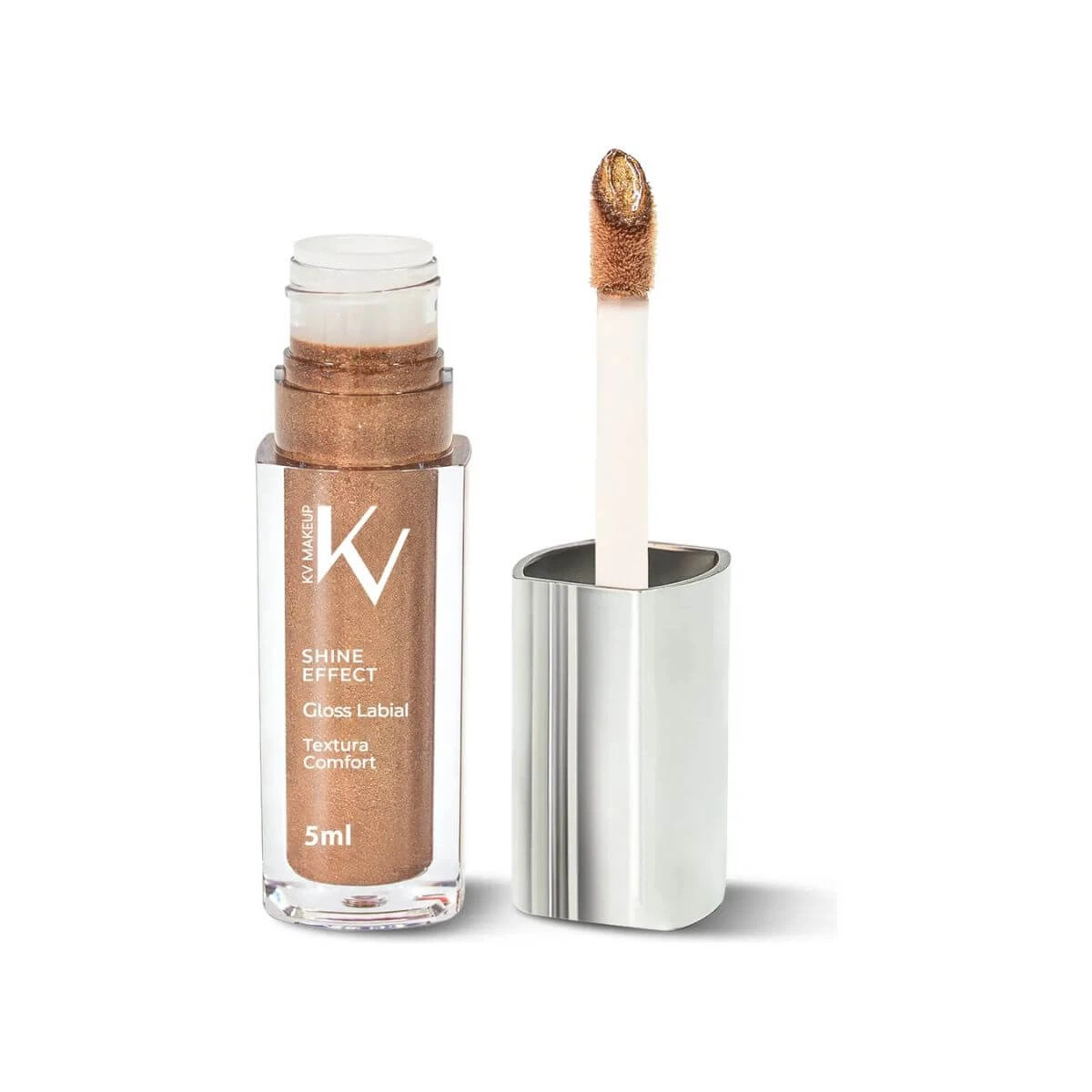GLOSS LABIAL KV MAKEUP SHINE EFFECT BAUNILHA SUAVE 5ML — imagem 2 | Farmácia Resyla