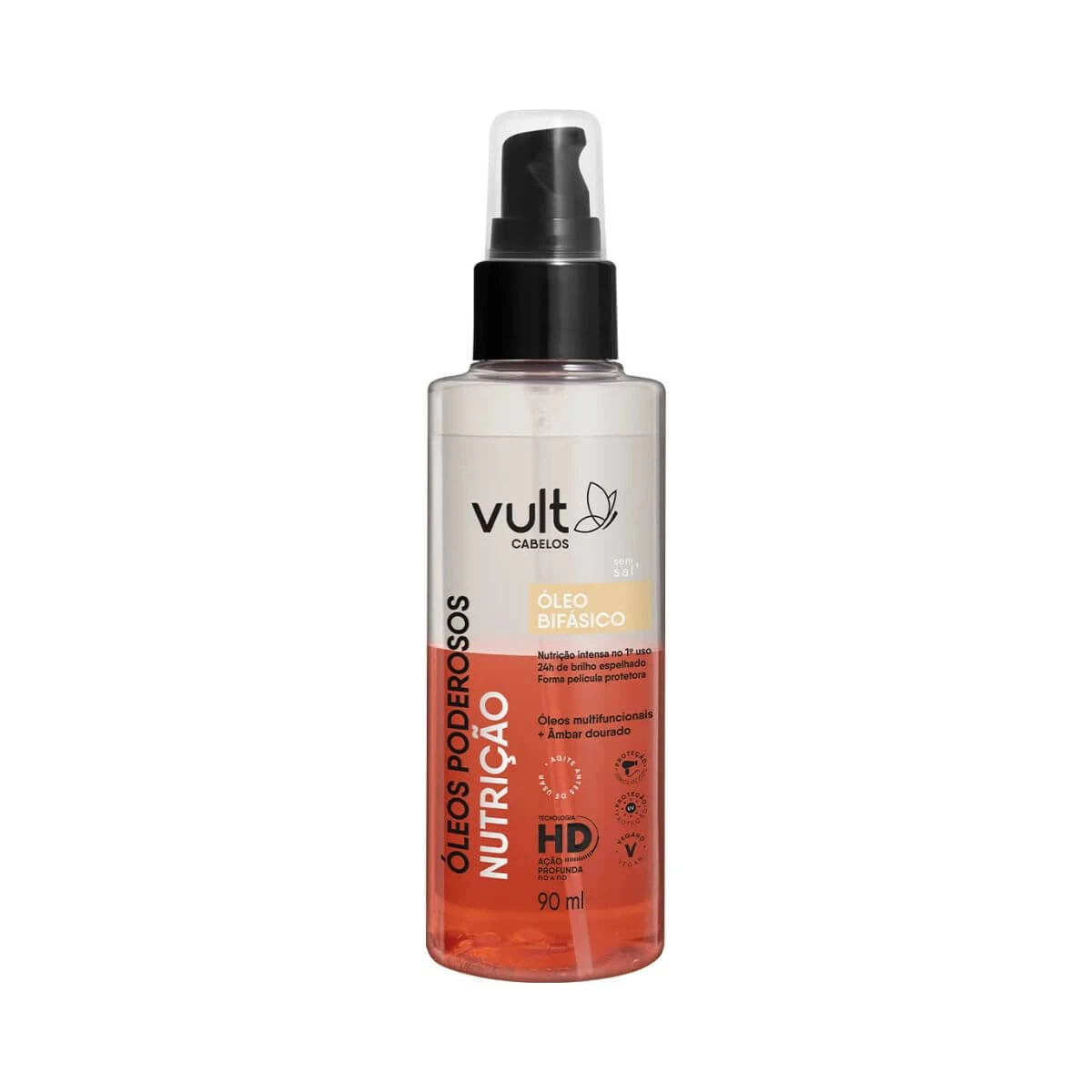ÓLEO BIFÁSICO VULT HAIR NUTRIÇÃO 90ML — Vult | Farmácia Resyla