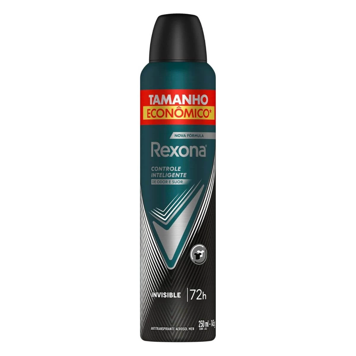 DESODORANTE ANTITRANSPIRANTE AEROSOL REXONA INVISIBLE MEN MASCULINO 250ML — imagem 2 | Farmácia Resyla
