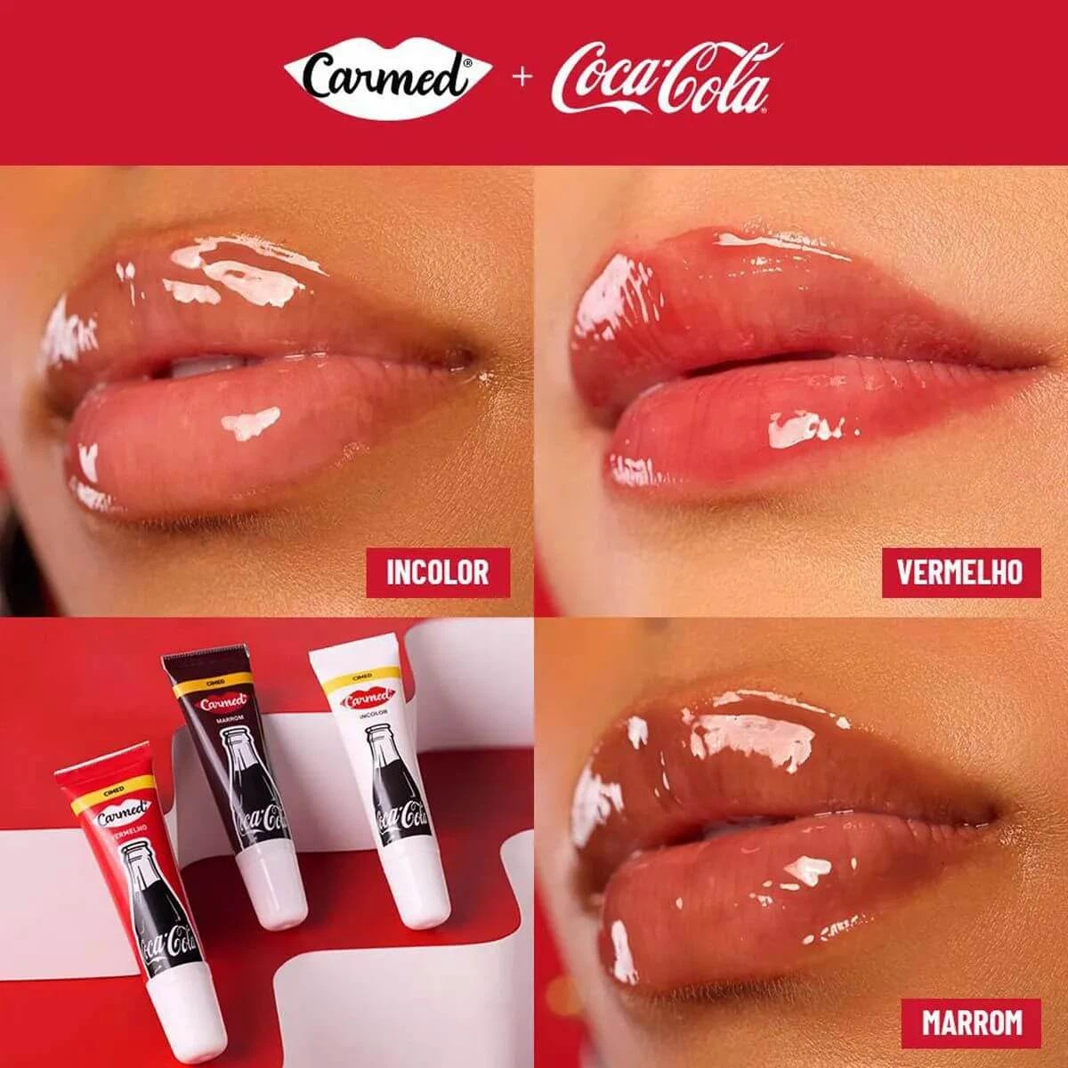 HIDRATANTE LABIAL CARMED COCA-COLA VERMELHO 10G — imagem 5 | Farmácia Resyla