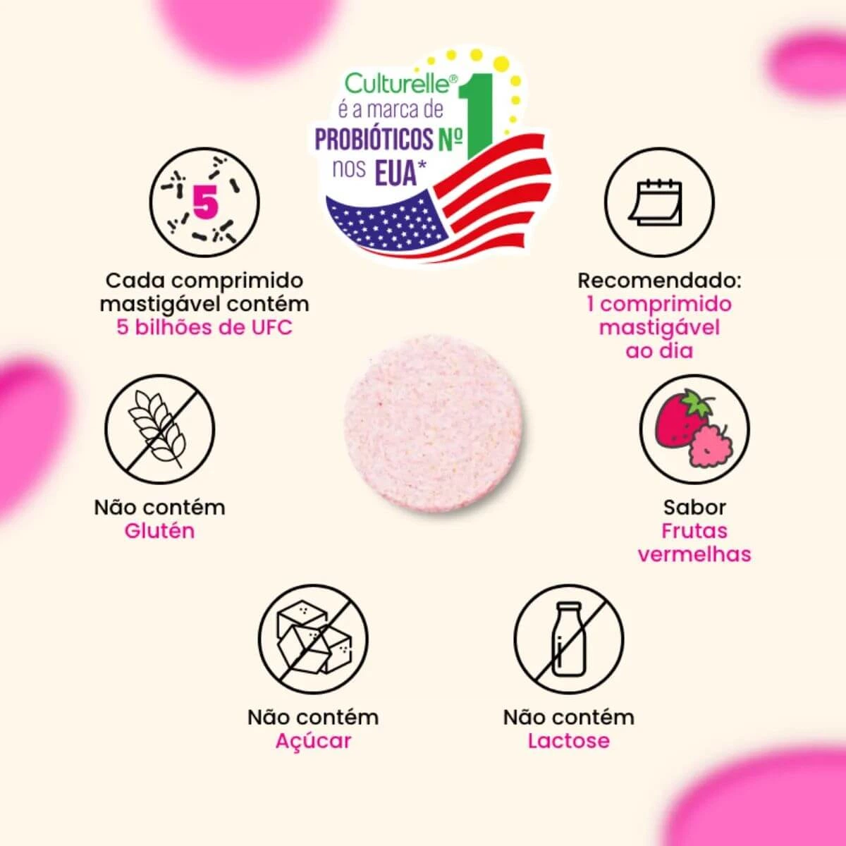 CULTURELLE PROBIOT JR 30COMP MAST - CELLERA — imagem 3 | Farmácia Resyla