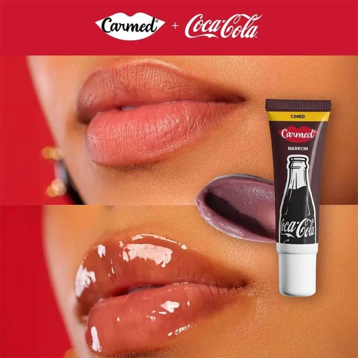HIDRATANTE LABIAL CARMED COCA-COLA MARROM 10G — imagem 3 | Farmácia Resyla