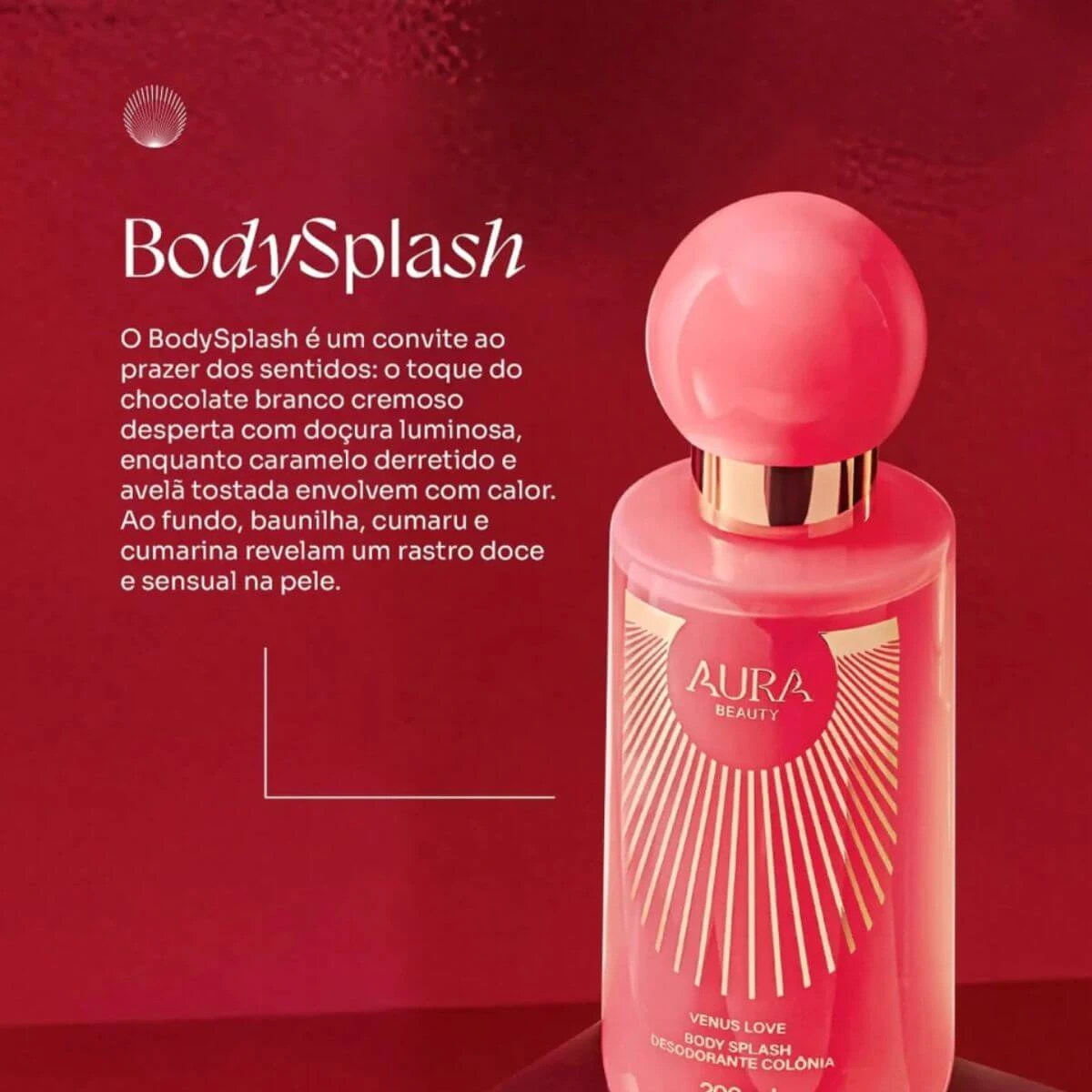 BODY SPLASH AURA VÊNUS LOVE 200ML — imagem 2 | Farmácia Resyla